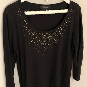 Style & Co. embellished tunic